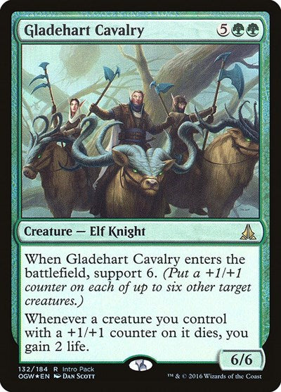 Gladehart Cavalry (Promos: Unique and Miscellaneous) Light Play Foil