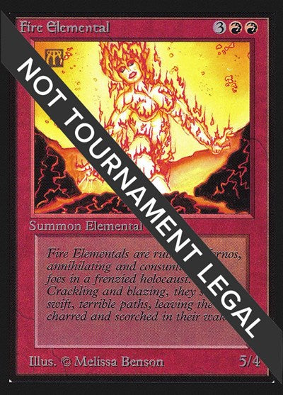 Fire Elemental (Collector's Edition) Near Mint