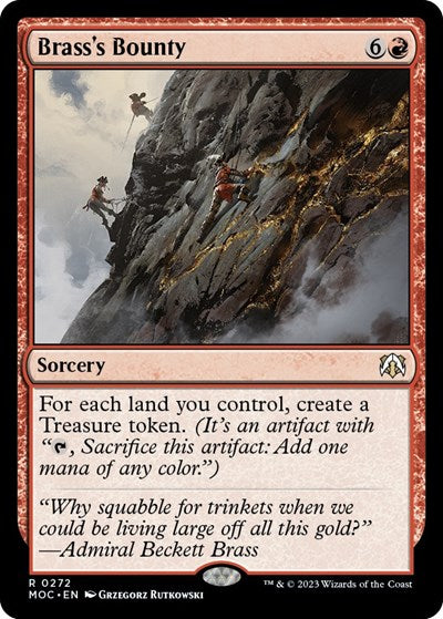 Brass's Bounty (Commander: March of the Machine) Near Mint