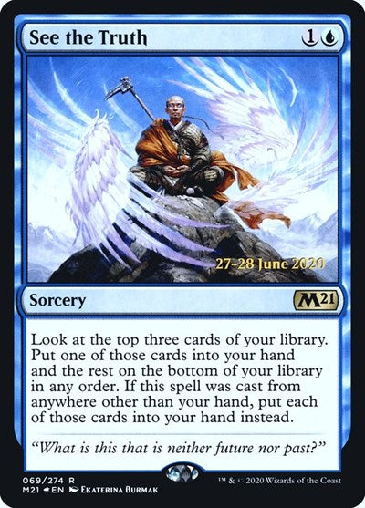 See the Truth (Promos: Prerelease Cards) Near Mint Foil