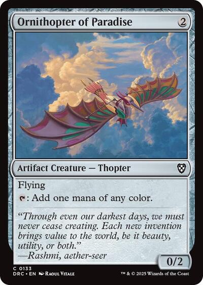 Ornithopter of Paradise|0|0|0.00