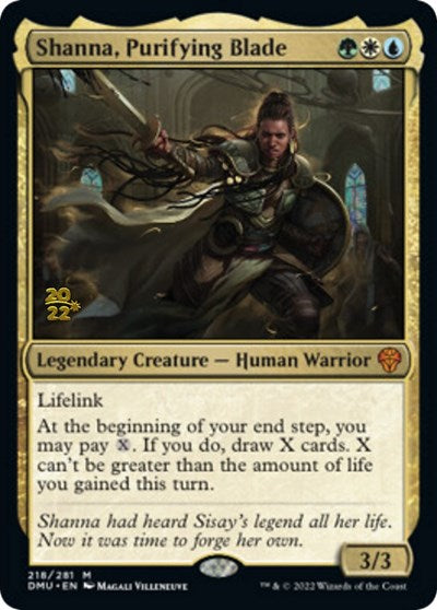 Shanna, Purifying Blade (Promos: Prerelease Cards) Near Mint Foil
