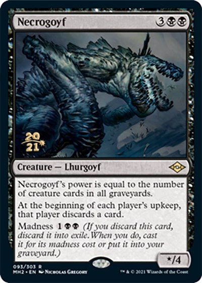 Necrogoyf (Promos: Prerelease Cards) Light Play Foil