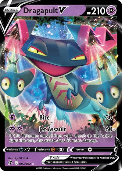Dragapult V (SWSH02: Rebel Clash) Light Play Holofoil