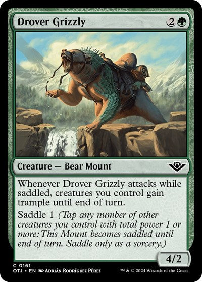 Drover Grizzly (Outlaws of Thunder Junction) Near Mint