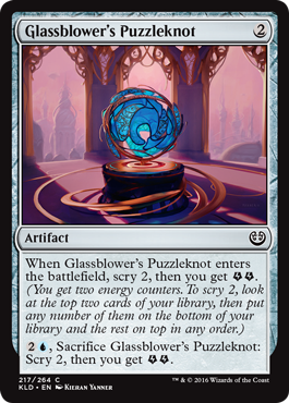Glassblower's Puzzleknot (Kaladesh) Near Mint