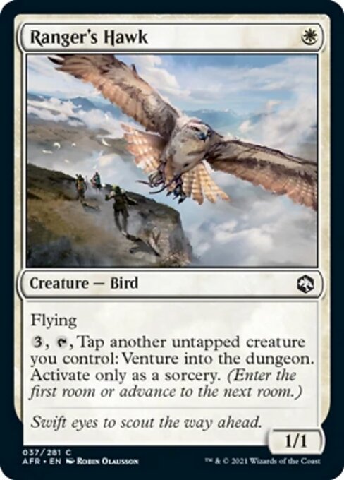 Ranger's Hawk (Adventures in the Forgotten Realms) Light Play