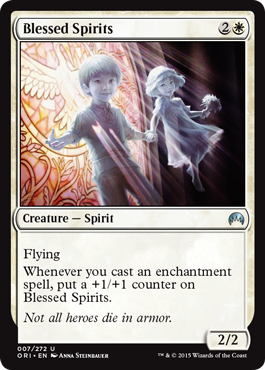 Blessed Spirits (Magic Origins) Medium Play Foil