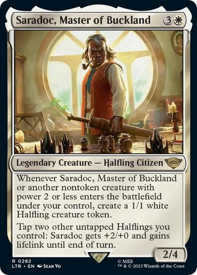 Saradoc, Master of Buckland (Universes Beyond: The Lord of the Rings: Tales of Middle-earth) Light Play