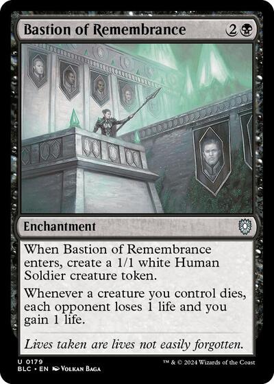 Bastion of Remembrance (Commander: Bloomburrow) Light Play
