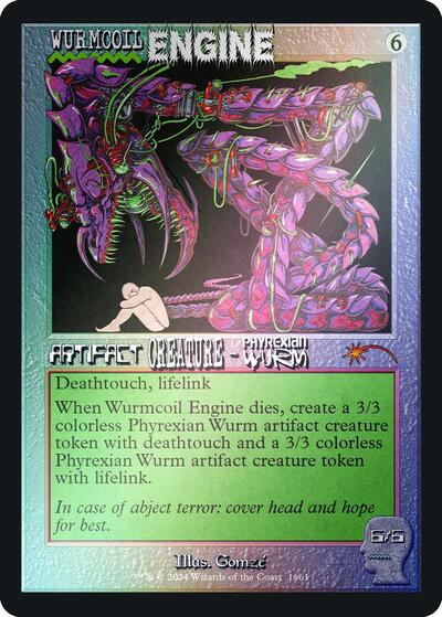 Wurmcoil Engine (Rainbow Foil) (Secret Lair) Near Mint Foil
