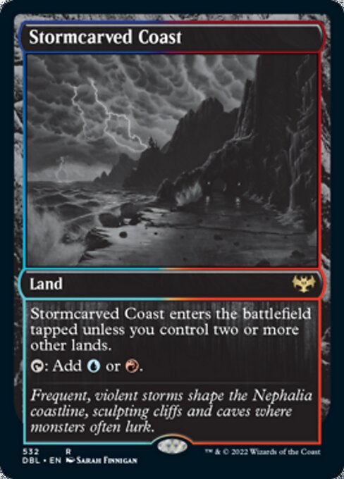 Stormcarved Coast (Innistrad: Double Feature) Light Play Foil