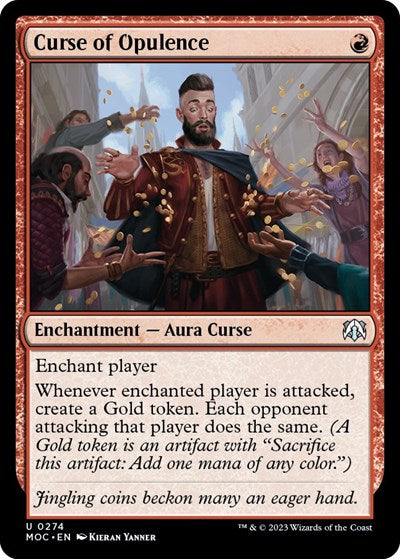 Curse of Opulence (Commander: March of the Machine) Near Mint