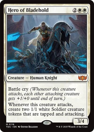 Hero of Bladehold (Commander: Tarkir: Dragonstorm) Near Mint