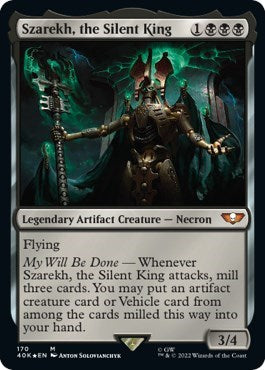 Szarekh, the Silent King (Universes Beyond: Warhammer 40K) Medium Play Foil