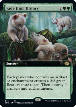 Fade from History (Extended Art) (The Brothers' War) Medium Play