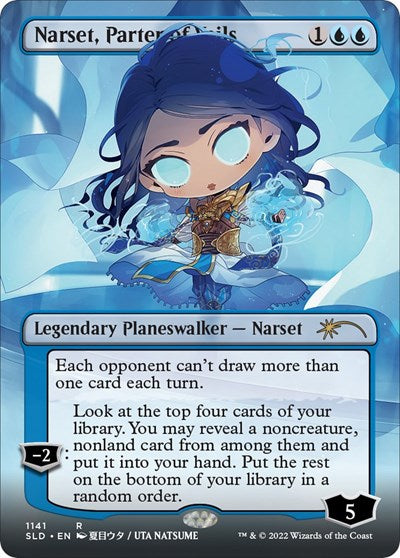Narset, Parter of Veils (Borderless) (Secret Lair) Near Mint