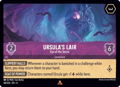 Ursula's Lair - Eye of the Storm (Ursula's Return) Near Mint Cold Foil