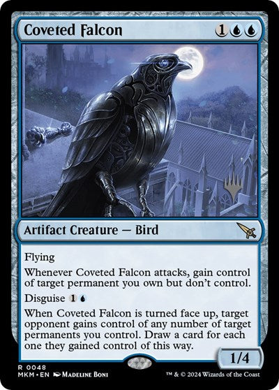 Coveted Falcon (Promo Pack: Murders at Karlov Manor) Near Mint Foil