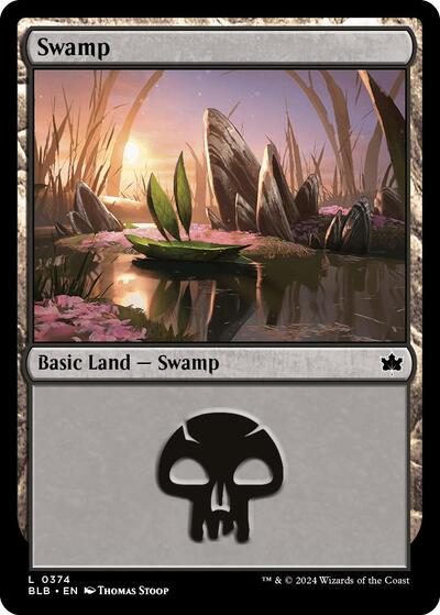 Swamp (0374) (Bloomburrow) Near Mint