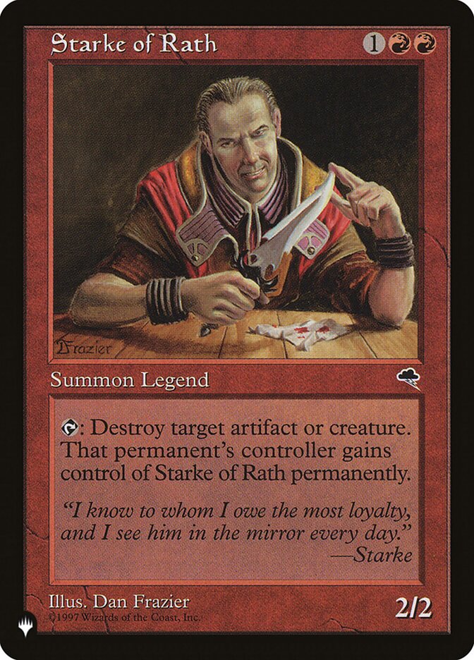 Starke of Rath (The List) Light Play