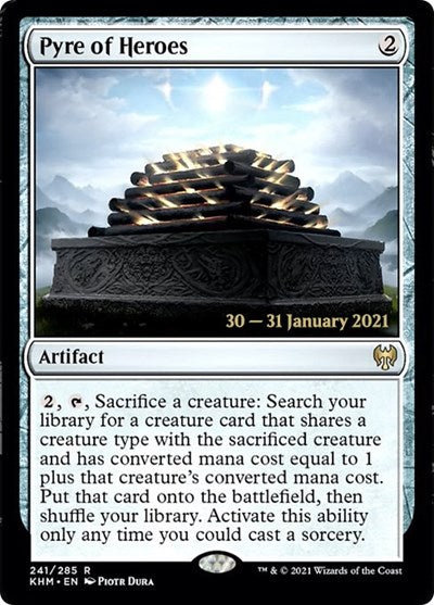 Pyre of Heroes (Promos: Prerelease Cards) Near Mint Foil