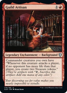 Guild Artisan (Commander Legends: Battle for Baldur's Gate) Light Play
