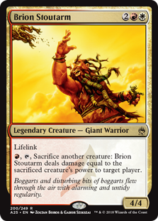 Brion Stoutarm (Masters 25) Light Play Foil