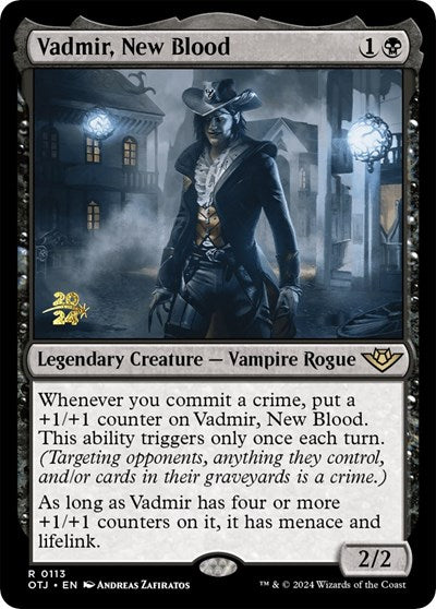 Vadmir, New Blood (Promos: Prerelease Cards) Light Play Foil