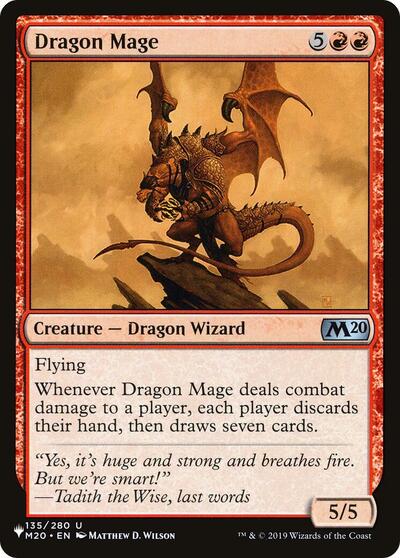 Dragon Mage (The List) Near Mint