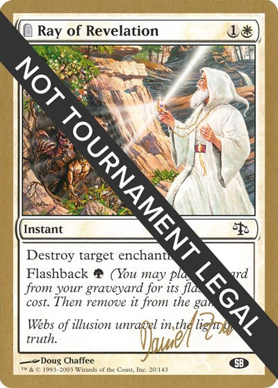 Ray of Revelation - 2003 Daniel Zink (JUD) (SB) (World Championship Decks) Medium Play