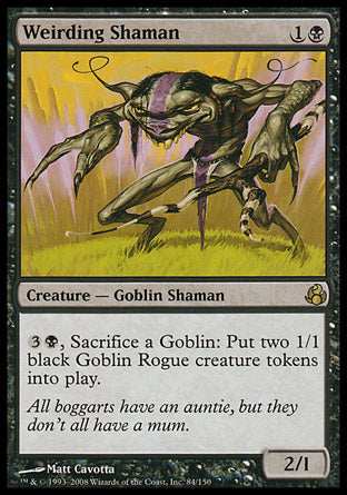 Weirding Shaman (Morningtide) Medium Play Foil