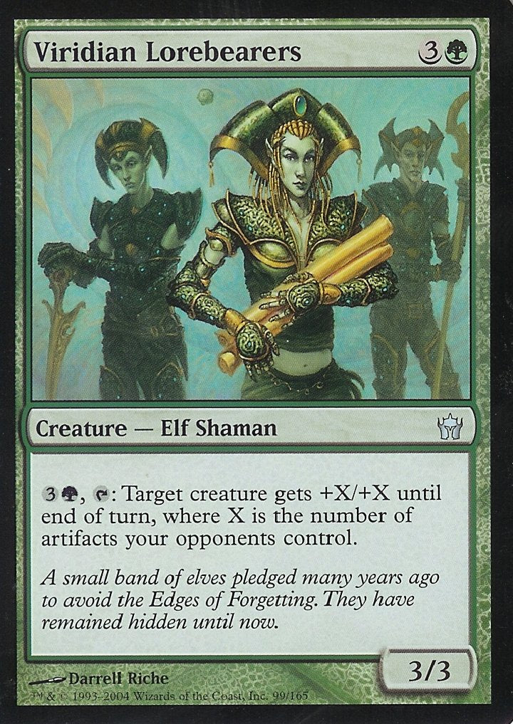 Viridian Lorebearers (Fifth Dawn) Medium Play