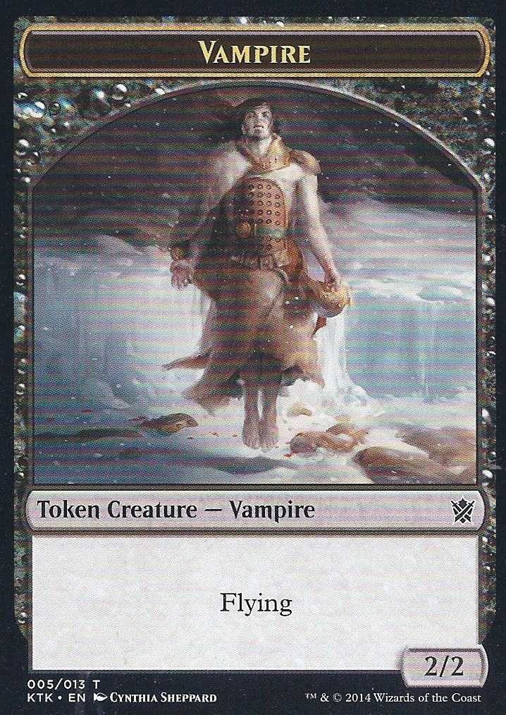Vampire Token (Khans of Tarkir) Medium Play