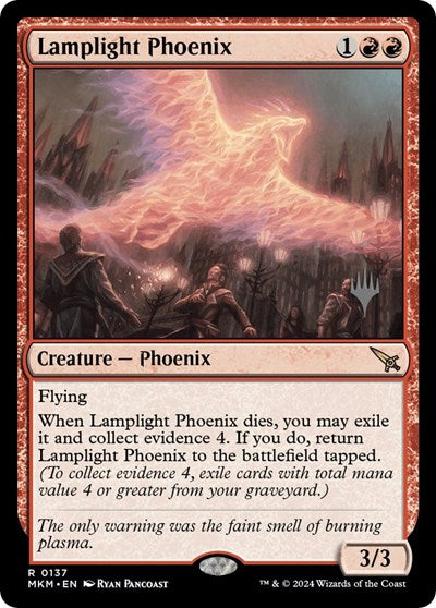 Lamplight Phoenix (Promo Pack: Murders at Karlov Manor) Near Mint