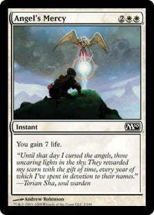 Angel's Mercy (Magic 2010 Core Set) Light Play Foil