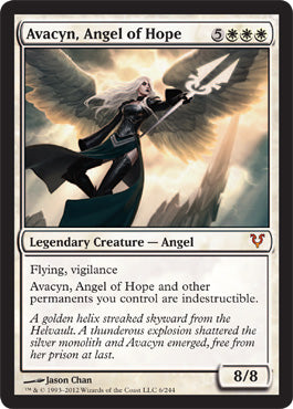 Avacyn, Angel of Hope (Avacyn Restored) Damaged / Poor