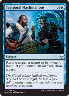 Temporal Machinations (Dominaria) Near Mint