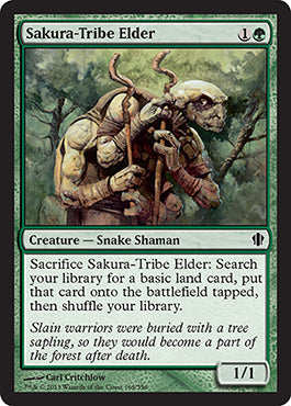 Sakura-Tribe Elder (Commander 2013 Edition) Medium Play