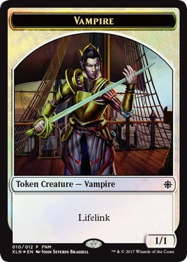Vampire // Treasure (010) Token (Promos: FNM) Light Play Foil