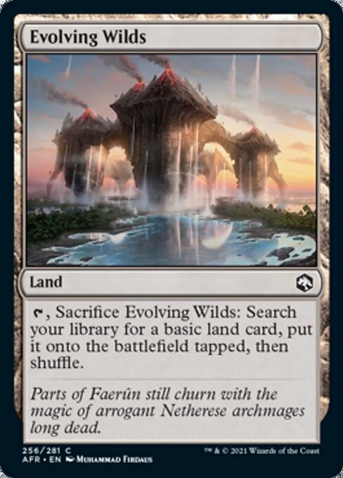 Evolving Wilds (Adventures in the Forgotten Realms) Light Play