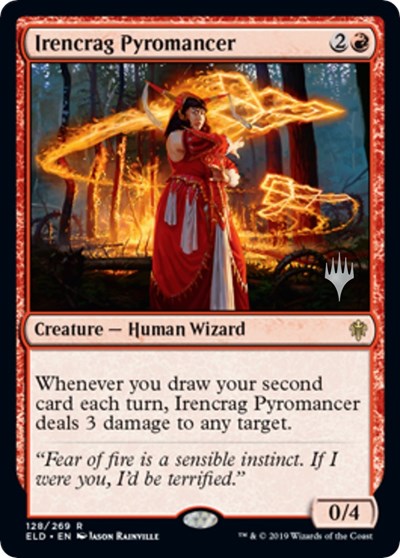 Irencrag Pyromancer (Promo Pack: Throne of Eldraine) Near Mint Foil