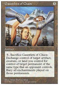 Gauntlets of Chaos (5th Edition) Light Play