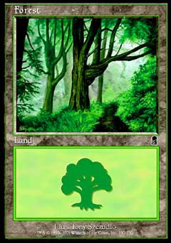 Forest (350) (Odyssey) Medium Play Foil