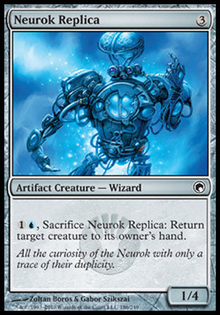 Neurok Replica (Scars of Mirrodin) Medium Play Foil
