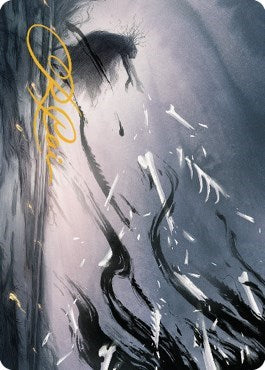 Shadow Prophecy Art Card (Gold-Stamped Signature) (Art Series: Dominaria United) Near Mint