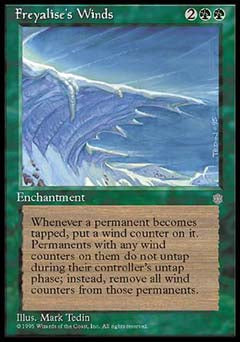Freyalise's Winds (Ice Age) Medium Play