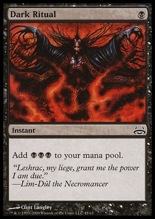 Dark Ritual (Duel Decks: Divine vs Demonic) Heavy Play