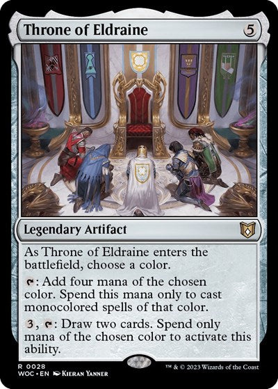 Throne of Eldraine (Commander: Wilds of Eldraine) Near Mint