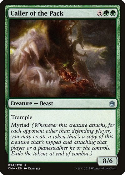 Caller of the Pack (Commander Anthology) Near Mint